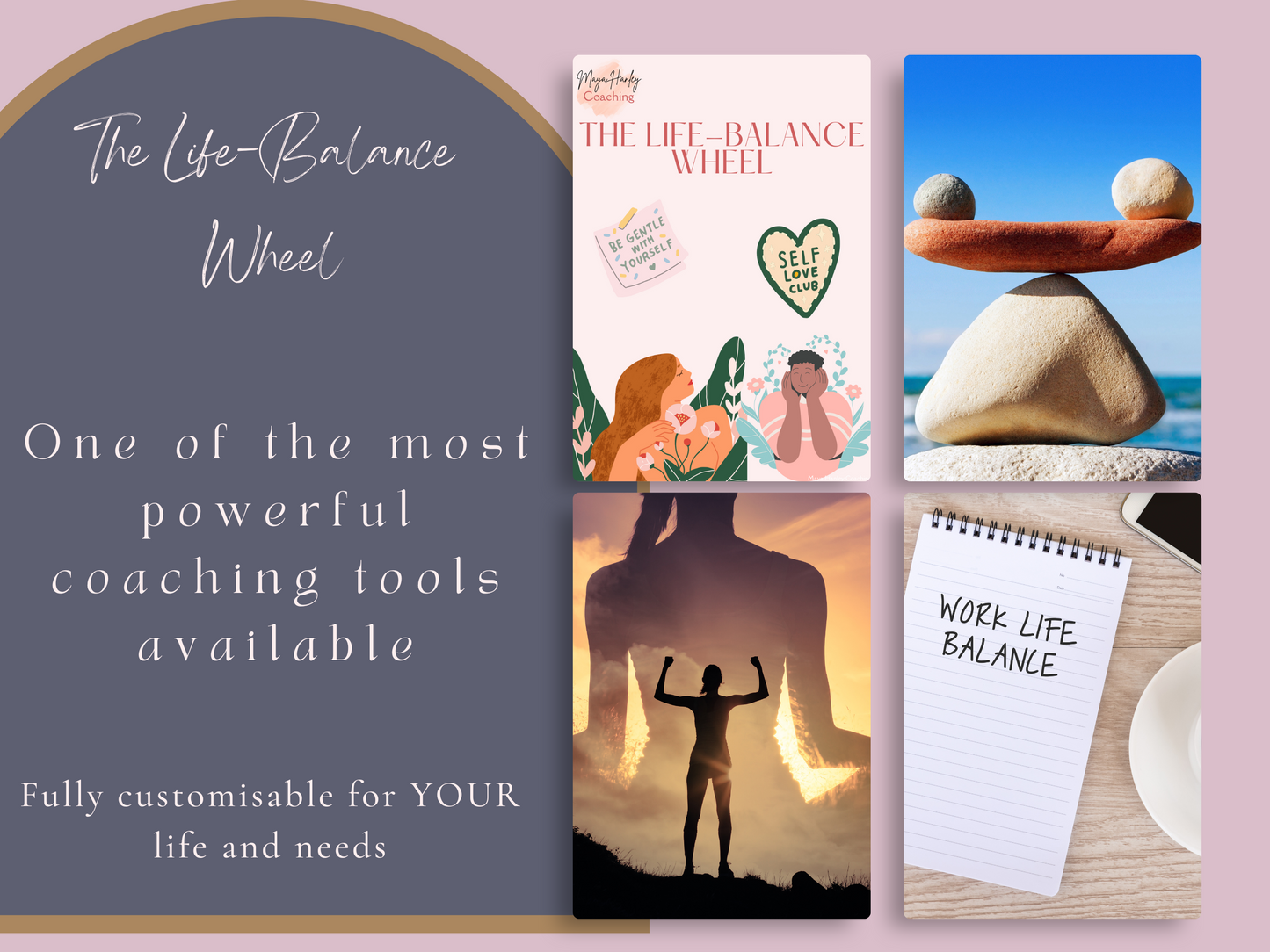 Life Balance Wheel - Planner & Tracker